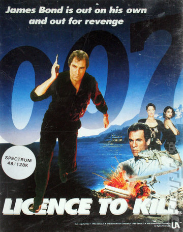 007: Licence to Kill - Spectrum 48K Cover & Box Art