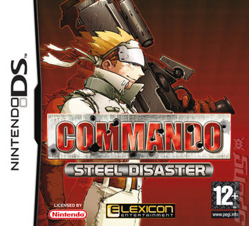 Commando: Steel Disaster - DS/DSi Cover & Box Art