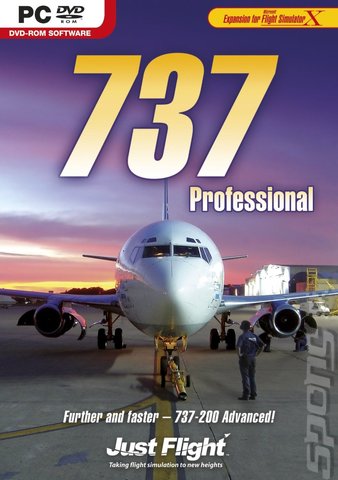 737 Professional - PC Cover & Box Art