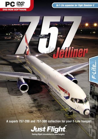 757 Jetliner - PC Cover & Box Art