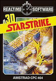3D Starstrike - Amstrad CPC Cover & Box Art