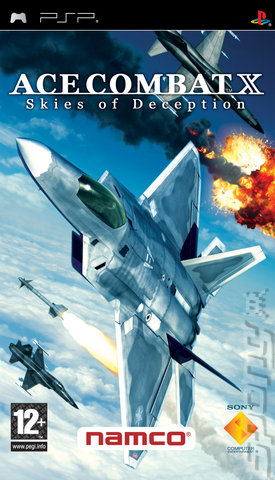 Ace Combat X: Skies of Deception - PSP Cover & Box Art