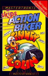Action Biker - C64 Cover & Box Art