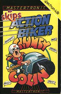 Action Biker - Spectrum 48K Cover & Box Art