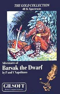 Adventures of Barsak the Dwarf - Spectrum 48K Cover & Box Art