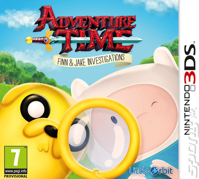 Adventure Time: Finn & Jake Investigations - 3DS/2DS Cover & Box Art
