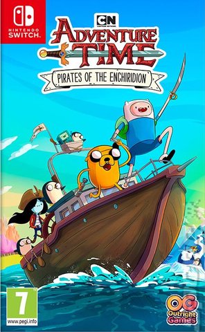 Adventure Time: Pirates of the Enchiridion - Switch Cover & Box Art