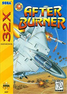 After Burner - Sega 32-X Cover & Box Art