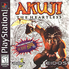 Akuji the Heartless - PlayStation Cover & Box Art