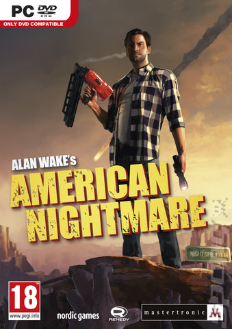 Alan Wake's American Nightmare - PC Cover & Box Art
