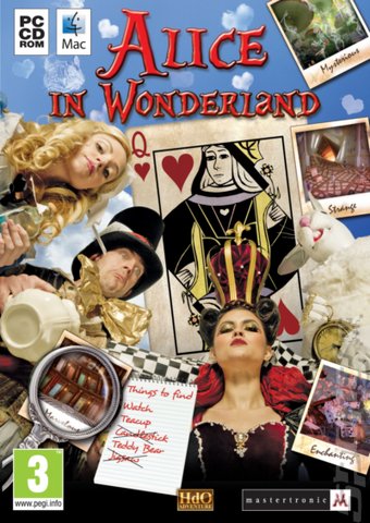 Alice in Wonderland - Mac Cover & Box Art