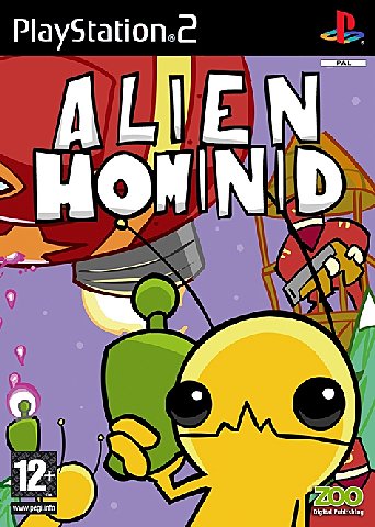 Alien Hominid - PS2 Cover & Box Art