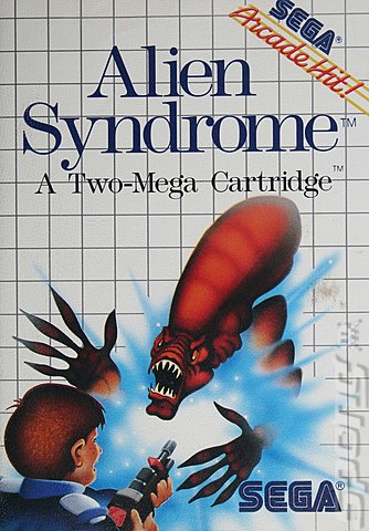 Alien Syndrome - Sega Master System Cover & Box Art