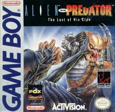 Alien Versus Predator - Game Boy Cover & Box Art