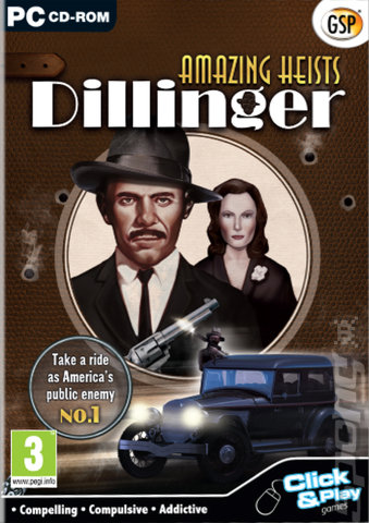 Amazing Heists: Dillinger - PC Cover & Box Art