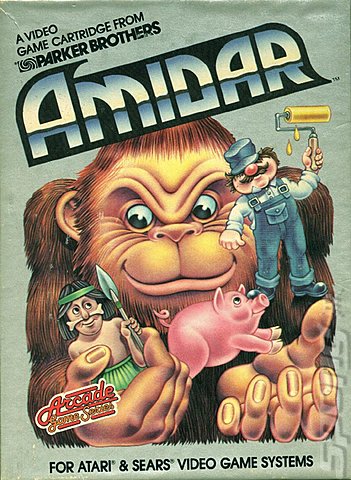 Amidar - Atari 2600/VCS Cover & Box Art