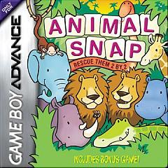 Animal Snap: Rescue Them 2 by 2 - GBA Cover & Box Art