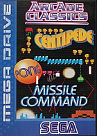 Arcade Classics: Centipede/Missile Command/Pong - Sega Megadrive Cover & Box Art