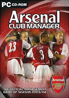 Arsenal Club Manager - PC Cover & Box Art