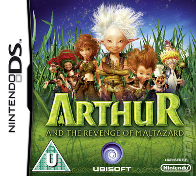 Arthur and the Revenge of Maltazard - DS/DSi Cover & Box Art