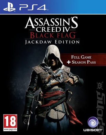 Assassin's Creed IV: Black Flag - PS4 Cover & Box Art