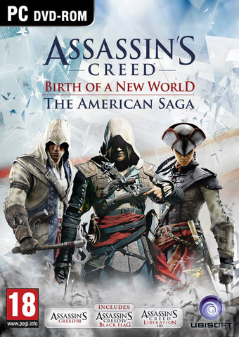 Assassin's Creed: Birth of a New World: The American Saga - PC Cover & Box Art