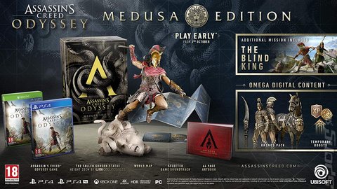 Assassin's Creed: Odyssey - Xbox One Cover & Box Art