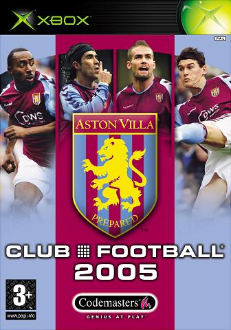 Aston Villa Club Football 2005 - Xbox Cover & Box Art