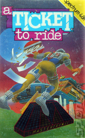 A Ticket to Ride - Spectrum 48K Cover & Box Art