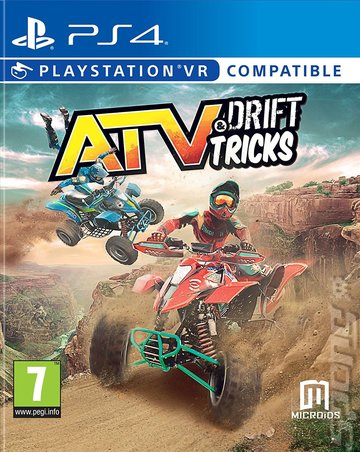 ATV: Drift & Tricks - PS4 Cover & Box Art