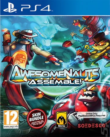 Awesomenauts Assemble - PS4 Cover & Box Art