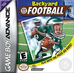 Backyard Football - GBA Cover & Box Art