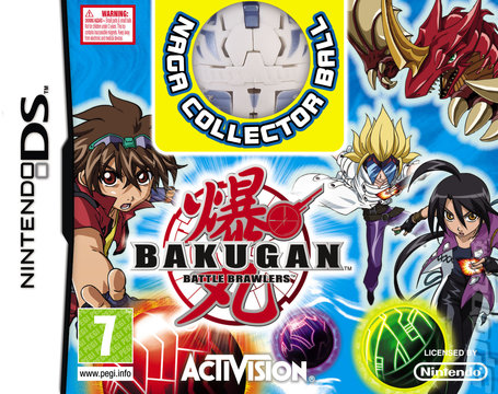 Bakugan: Battle Brawlers - DS/DSi Cover & Box Art