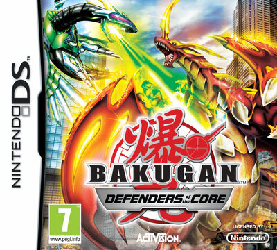 Bakugan Battle Brawlers: Defenders of the Core - DS/DSi Cover & Box Art