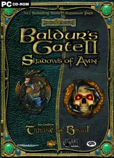 Baldur's Gate 2 and Throne of Bhaal - PC Cover & Box Art