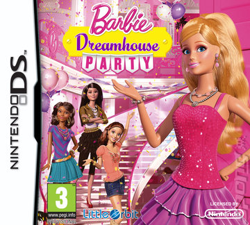 Barbie: Dreamhouse Party - DS/DSi Cover & Box Art