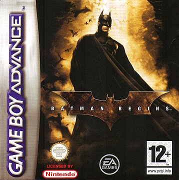 Batman Begins - GBA Cover & Box Art