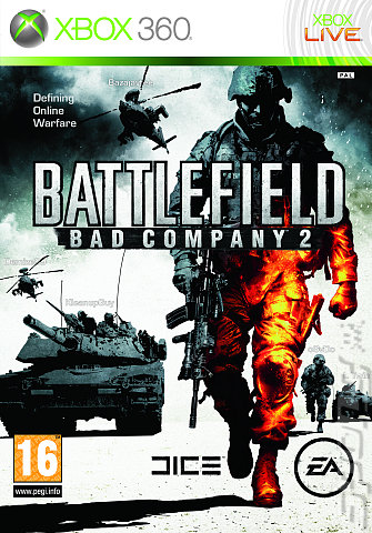 Battlefield: Bad Company 2 - Xbox 360 Cover & Box Art