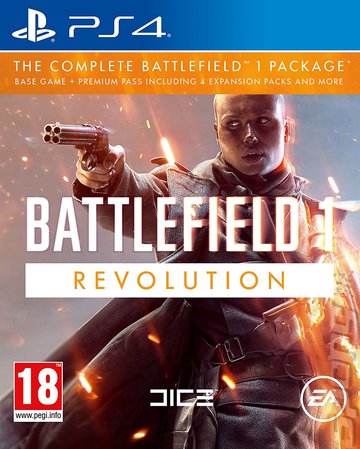 Battlefield 1: Revolution - PS4 Cover & Box Art
