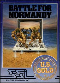 Battle for Normandy - C64 Cover & Box Art