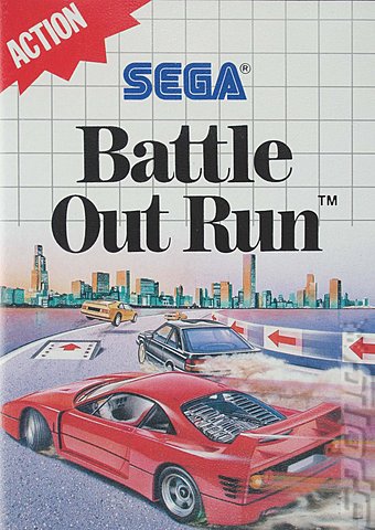 Battle Out Run - Sega Master System Cover & Box Art