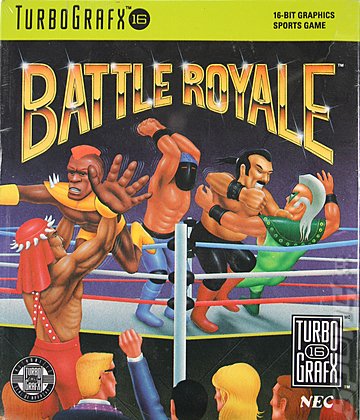 Battle Royale - NEC PC Engine Cover & Box Art