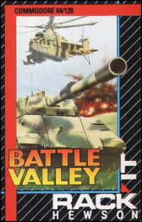 Battle Valley - C64 Cover & Box Art