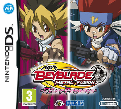 BEYBLADE: Metal Fusion - DS/DSi Cover & Box Art