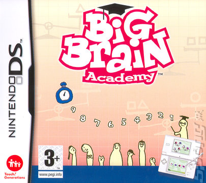 Big Brain Academy - DS/DSi Cover & Box Art