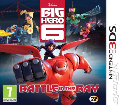 Big Hero 6: Battle in the Bay - 3DS/2DS Cover & Box Art