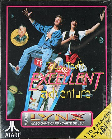 Bill and Ted's Excellent Adventure - Lynx Cover & Box Art