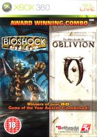 BioShock & The Elder Scrolls IV: Oblivion Bundle - Xbox 360 Cover & Box Art