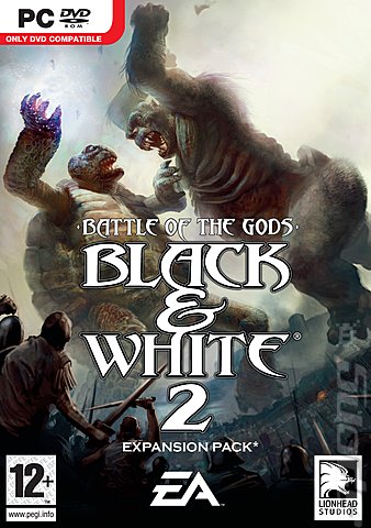 Black & White 2: Battle of the Gods - PC Cover & Box Art