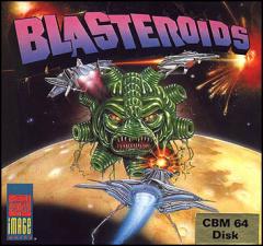Blasteroids - C64 Cover & Box Art
